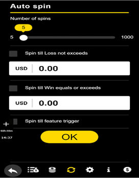 autospin otions